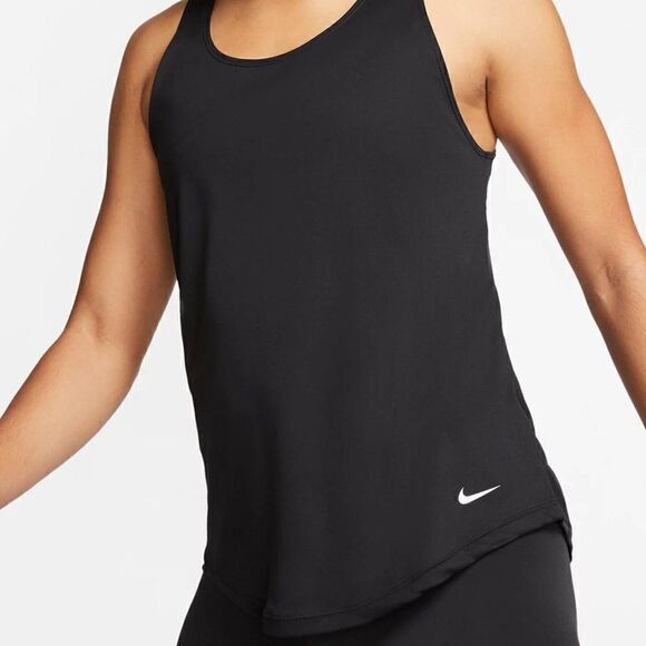 Nike Pro Intertwist Dri-Fit Victory Elastika Women's Tank Top Small S Black - Picture 5 of 6